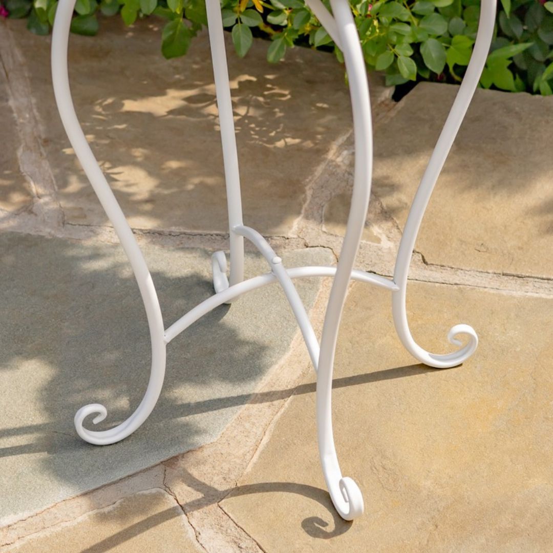 Mosaic Pedestal Plant Stand – Cape May – 22″